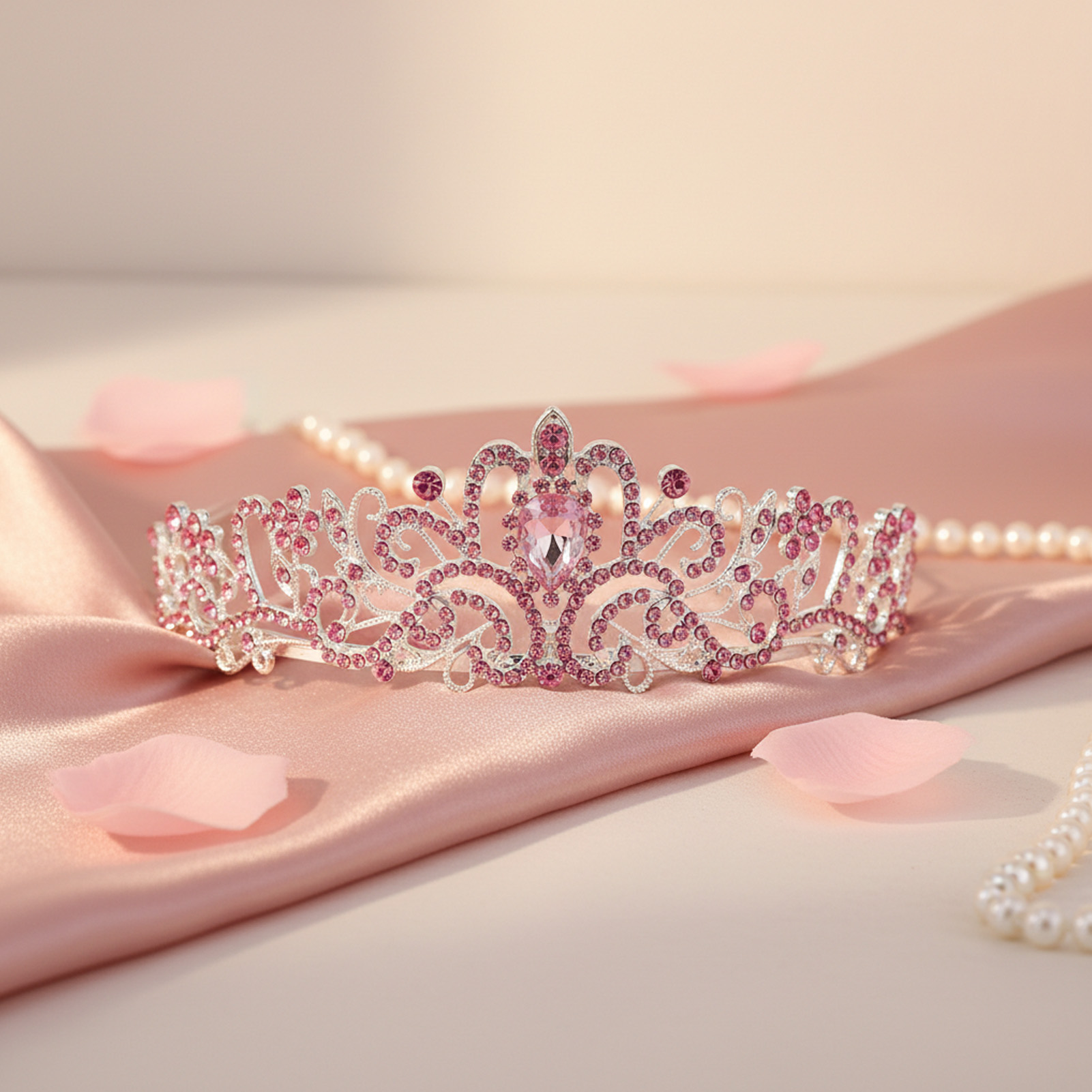 Elegant Bridal Crown Sparkly R - Women Accessories Jewelry recension och pris