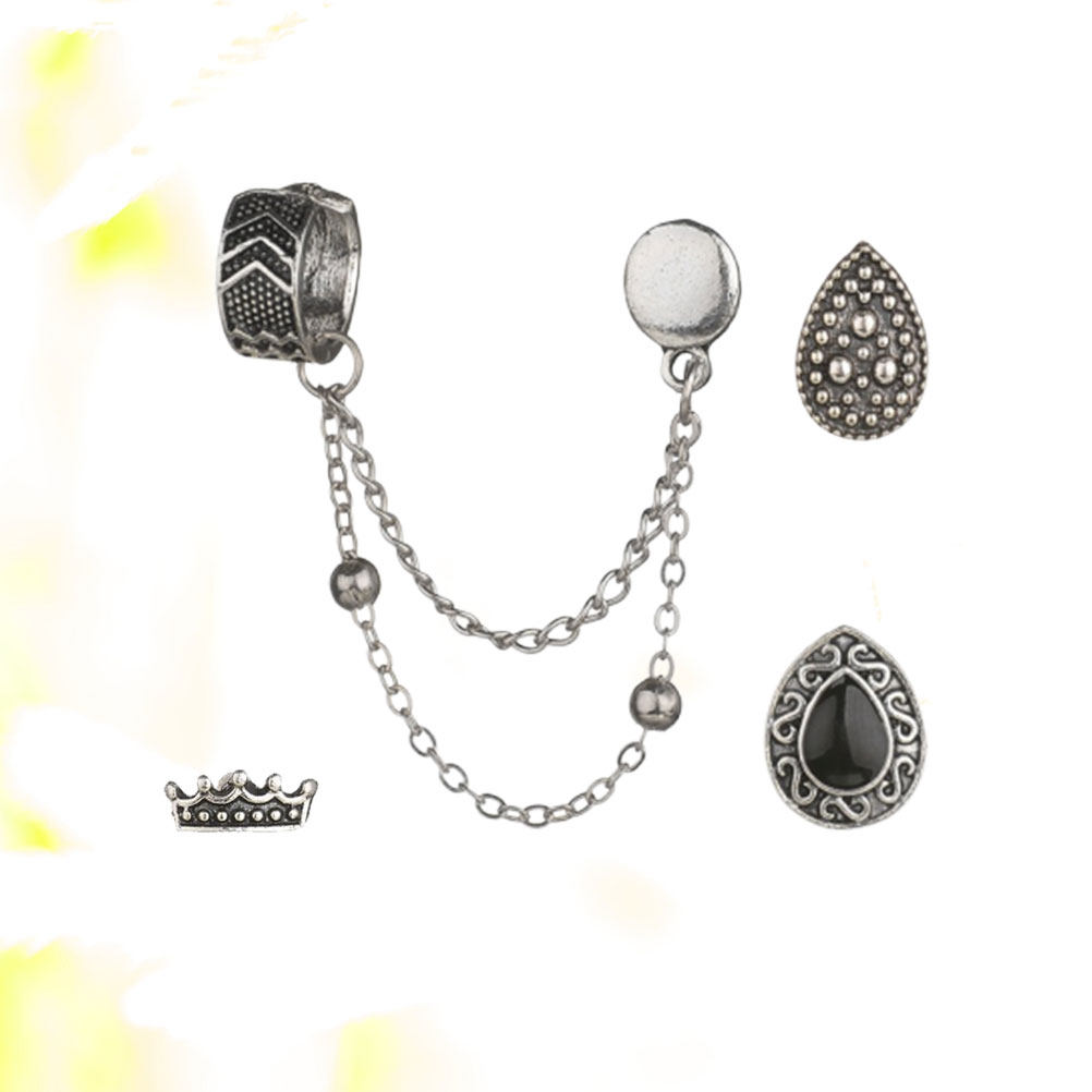 1Set Punk Style Metal Ear Clip - Women Accessories Shop Design recension och pris