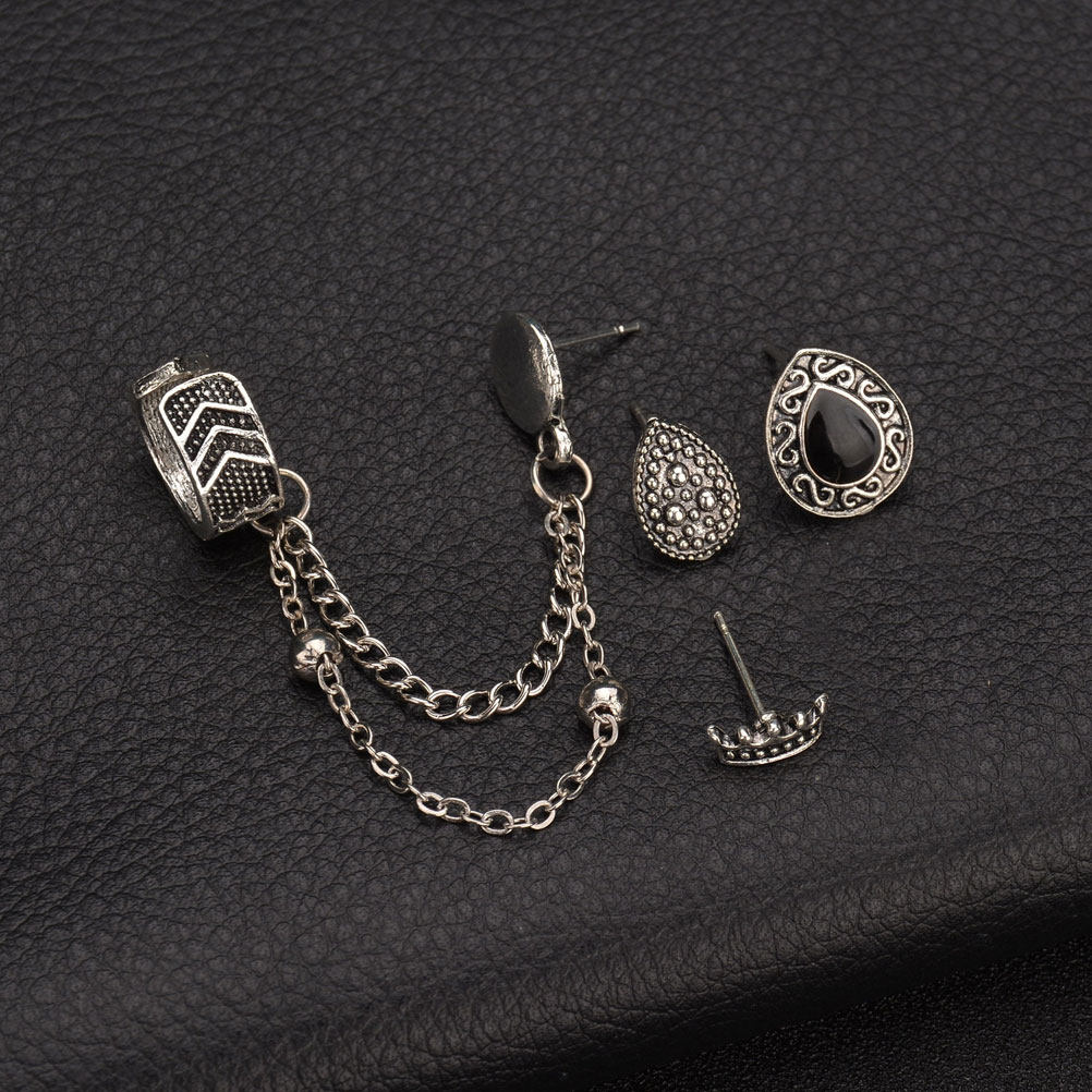 1Set Punk Style Metal Ear Clip - Women Accessories Shop Design recension och pris