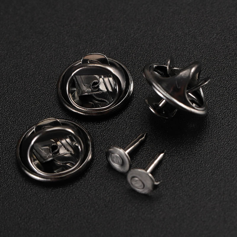 50sets/lot Metal Pin Backs Bro - Brooch Pin Gold recension och pris