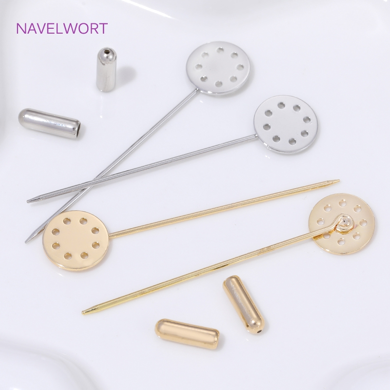 14K Gold Plated Long Brooch Sa - Brooch Pin Gold recension och pris