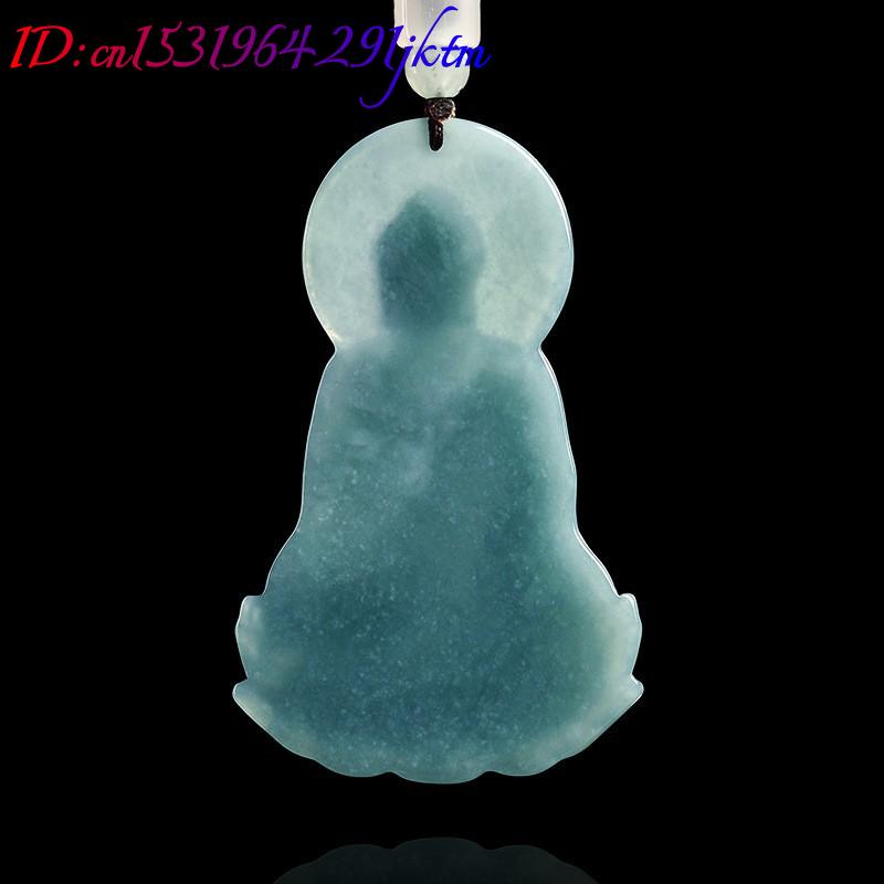 Natural Burmese Jadeite Buddha - Women Accessories Jewelry recension och pris