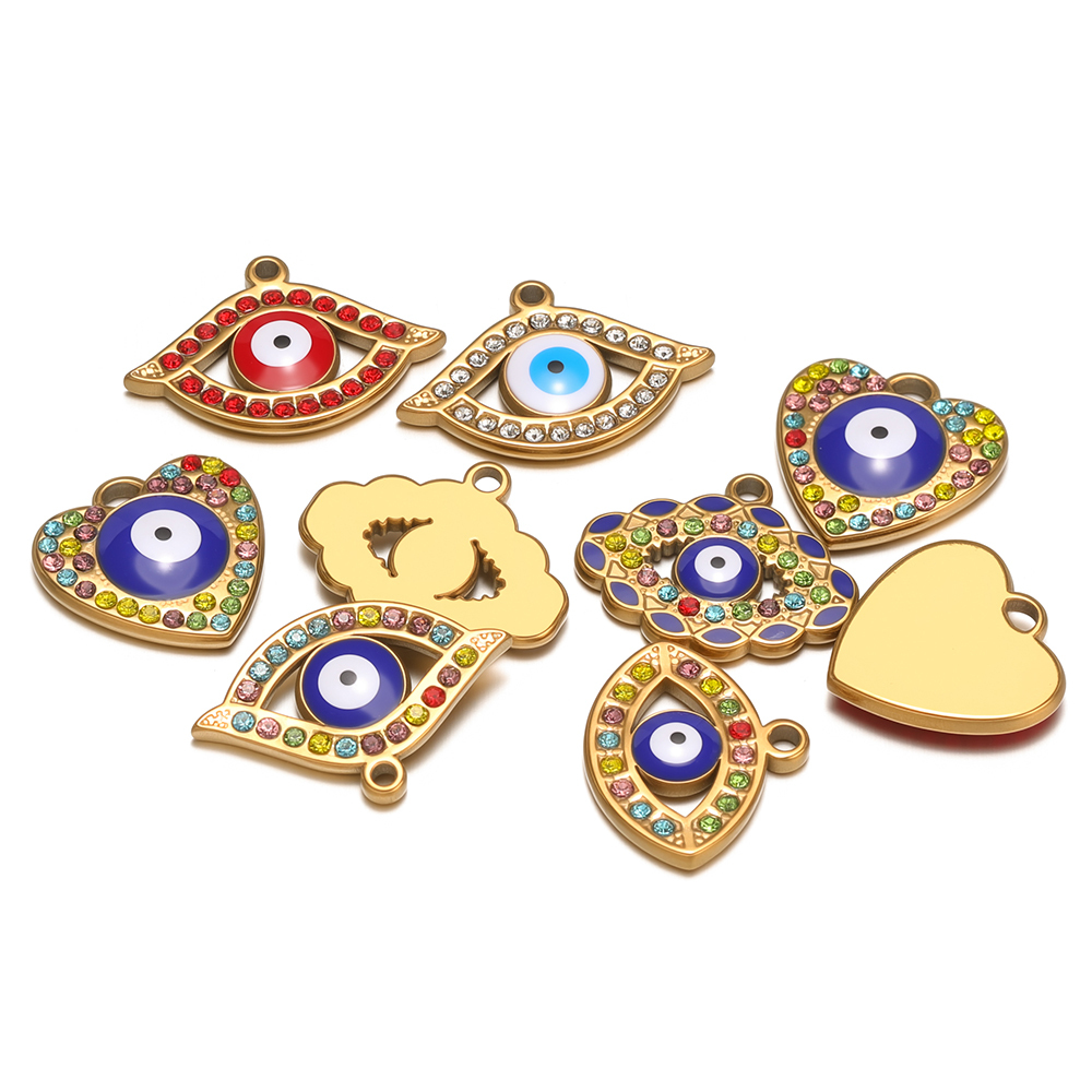 4Pcs Stainless Steel Classic E - Evil Eye Bracelet recension och pris