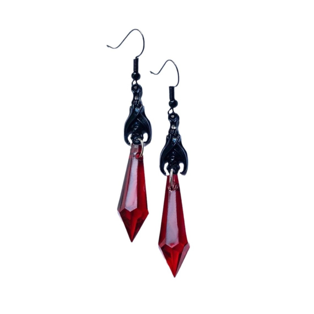Charm Gothic Black Vampire Bat - Women'S Vampire Accessories recension och pris