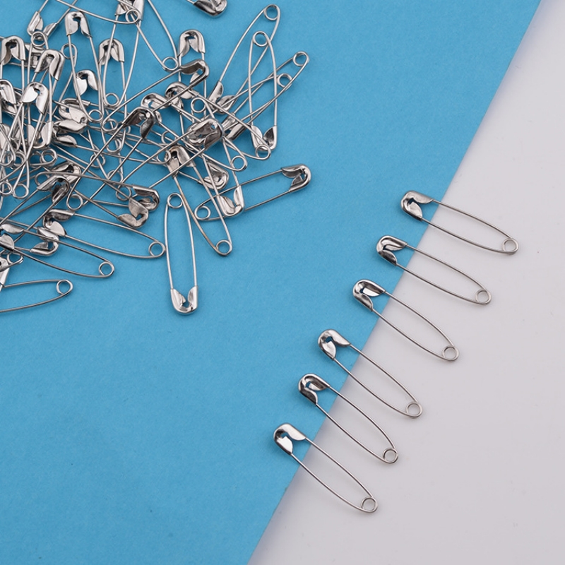 100Pcs/lot Stainless Steel Saf - Brooch Pin Gold recension och pris