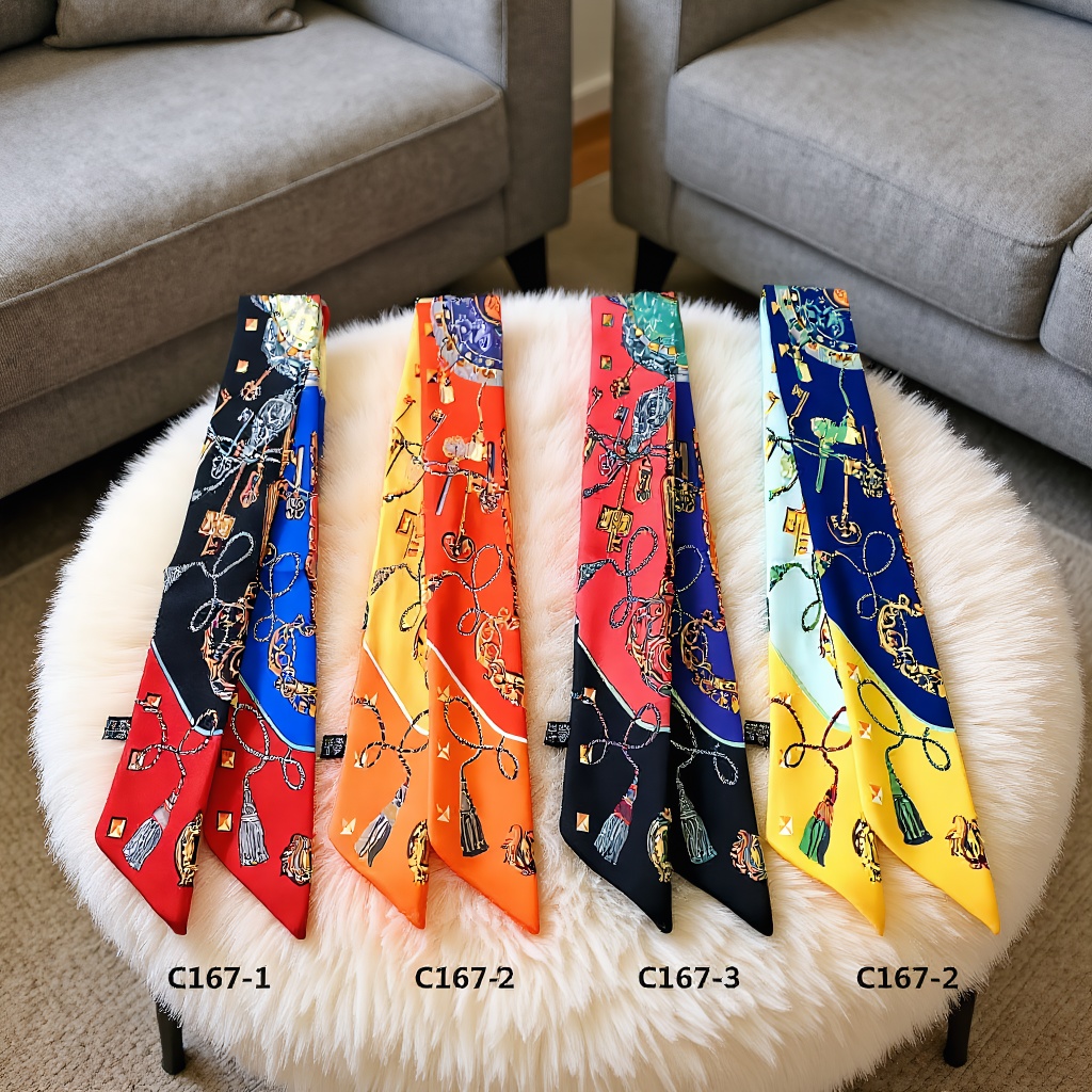 Print Scarf Four Seasons Prese - Women Accessories In Wholesale recension och pris