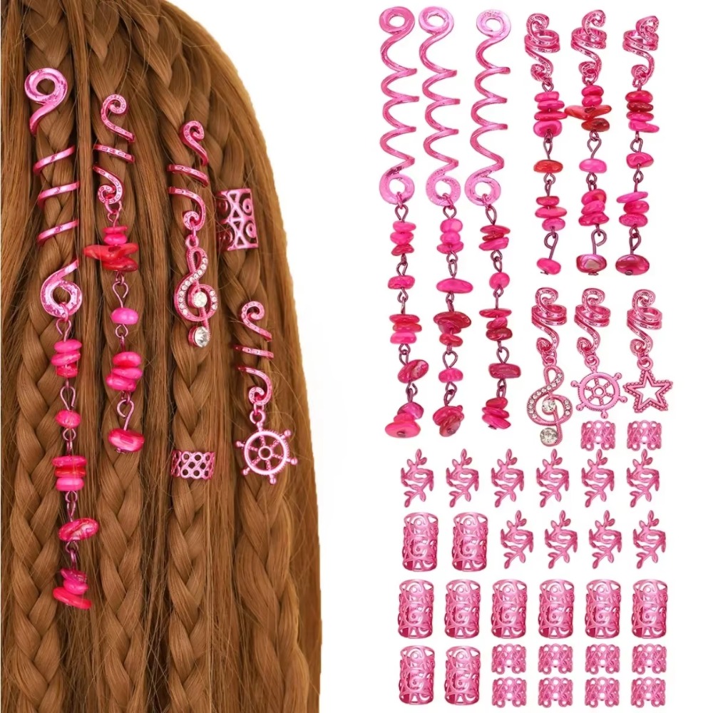 10Pcs Rose Viking Spiral 3D Ch - Women'S Viking Accessories recension och pris