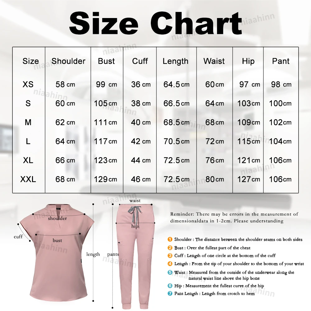 Customized Logo Scrub Uniform  - Women Accessories In Wholesale recension och pris