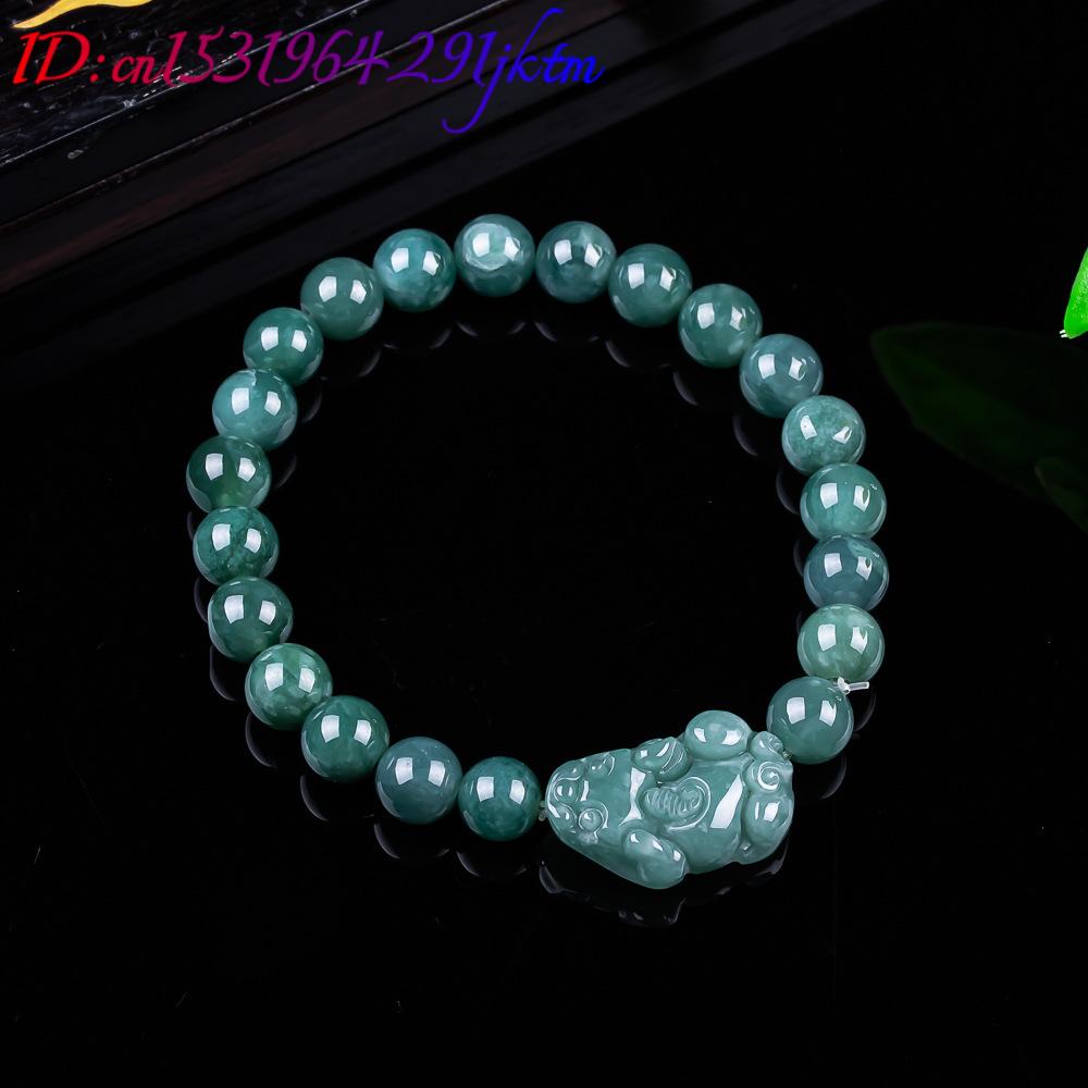 Natural Burmese Jadeite Pixiu  - Women Accessories Jewelry recension och pris