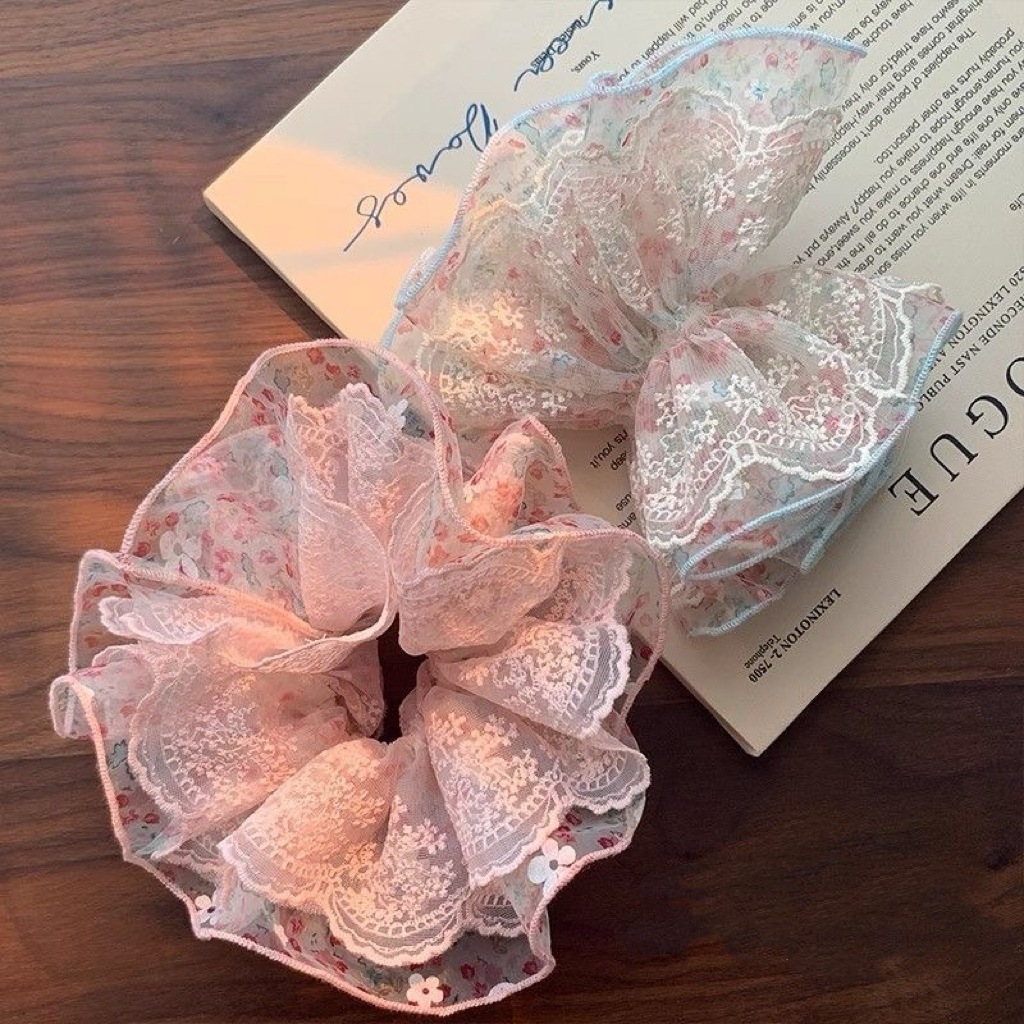 Pink and Green Floral Lace Tri - Women Accessories Shop Design recension och pris