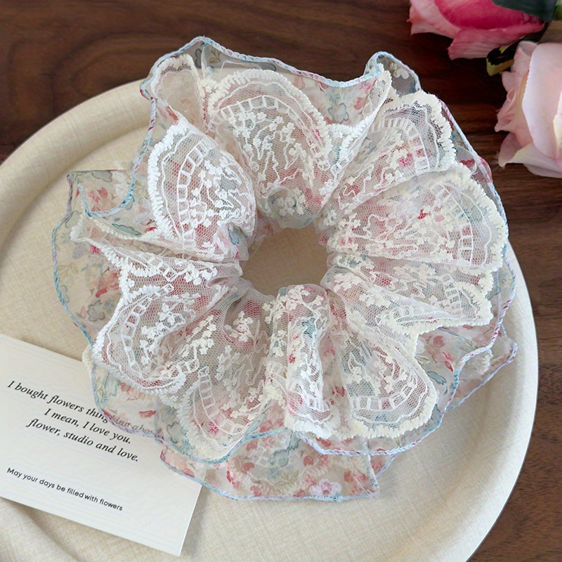 Pink and Green Floral Lace Tri - Women Accessories Shop Design recension och pris