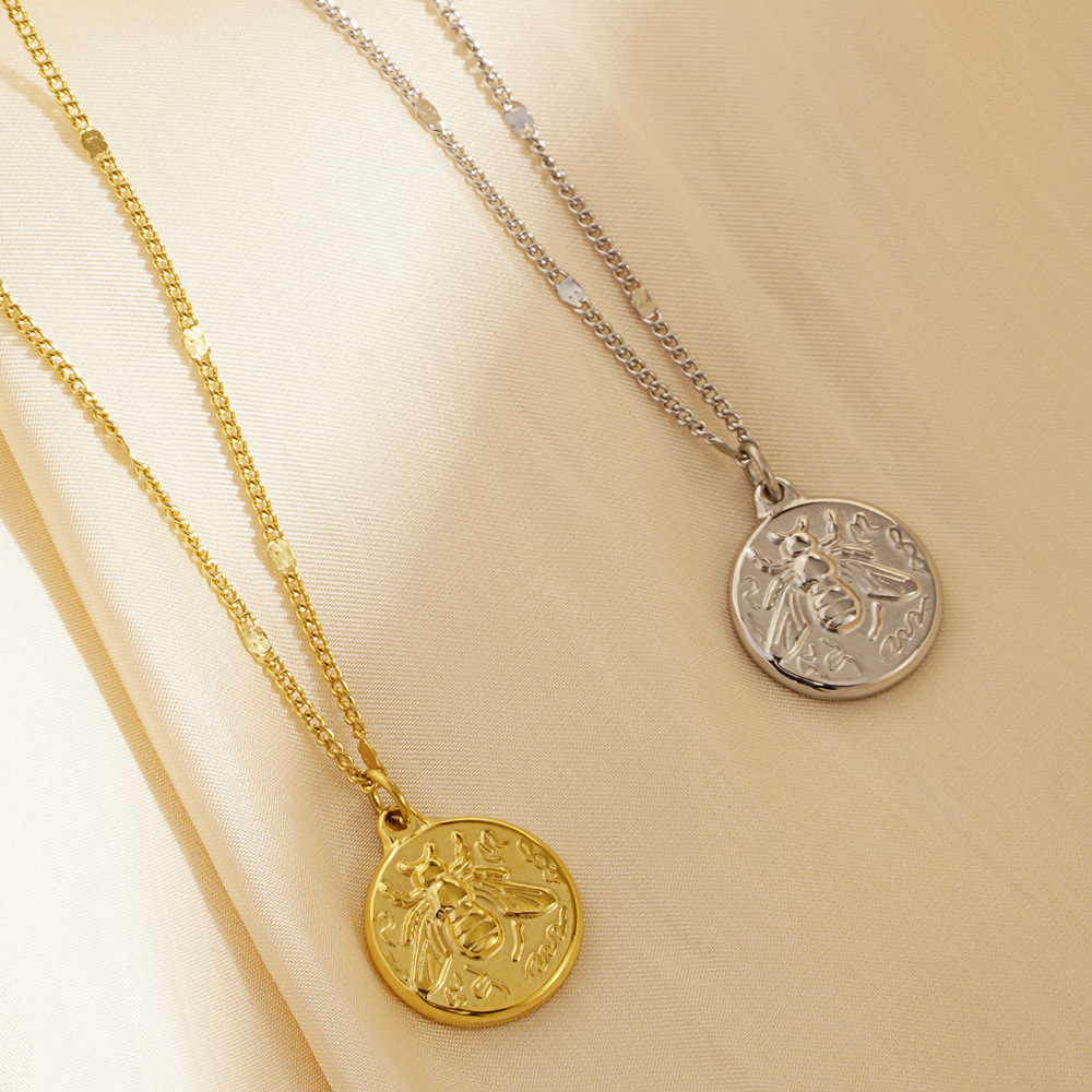 Stainless Steel Women Delicate - Coin Necklace Delicate recension och pris