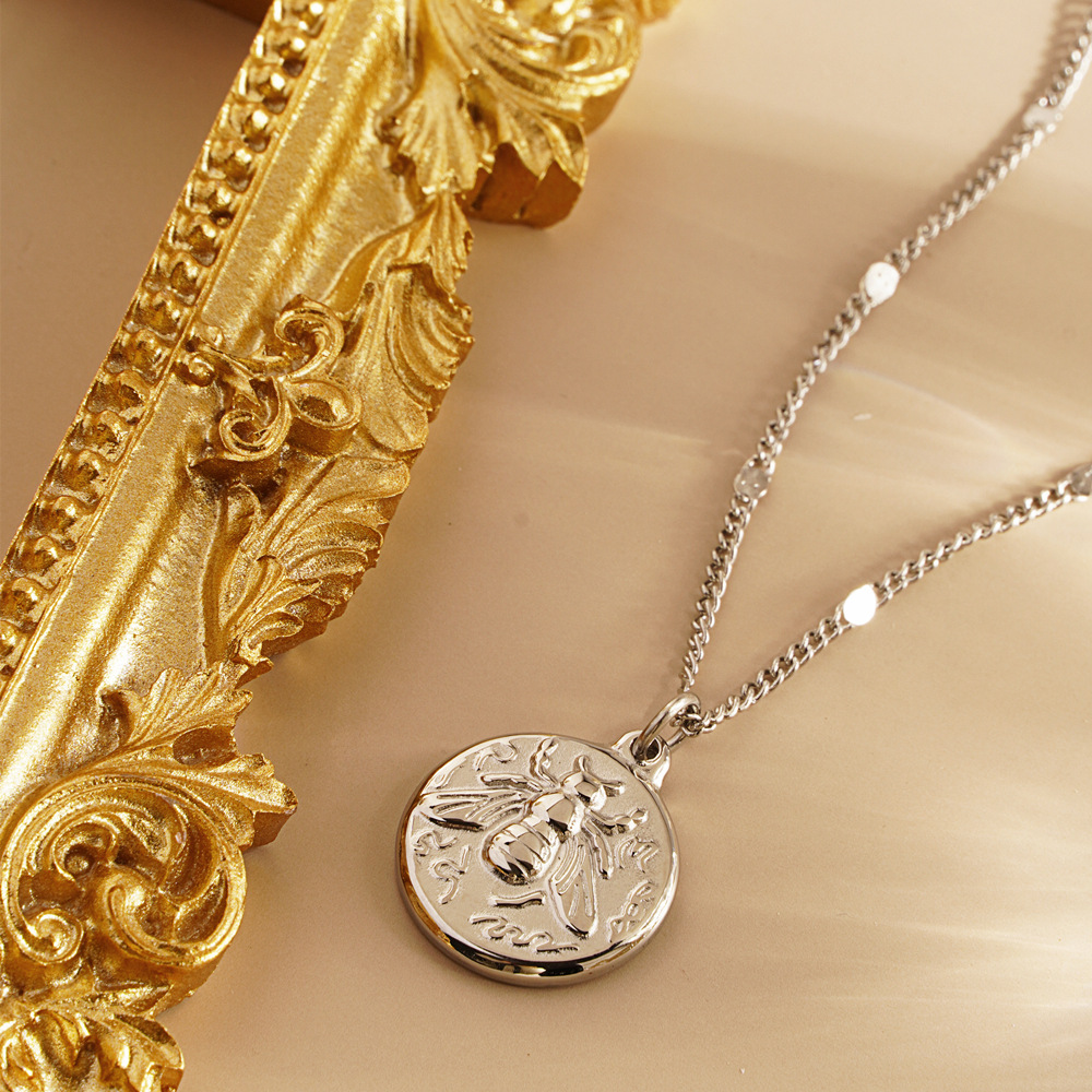 Stainless Steel Women Delicate - Coin Necklace Delicate recension och pris