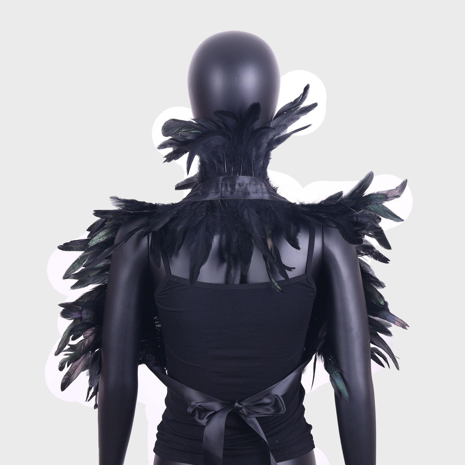 Amazon Cross-border Gothic Fea - Women Accessories In Amazon recension och pris