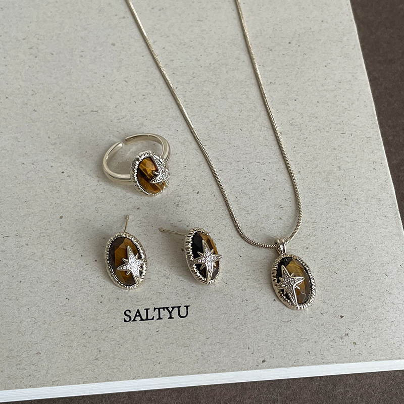 Minar Delicate Natural Stone T - Coin Necklace Delicate recension och pris