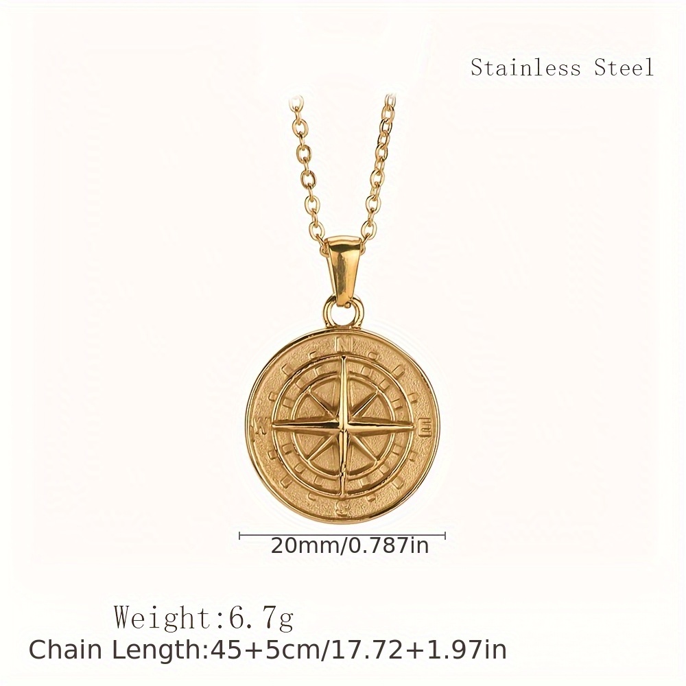 Stainless Steel Women Delicate - Coin Necklace Delicate recension och pris