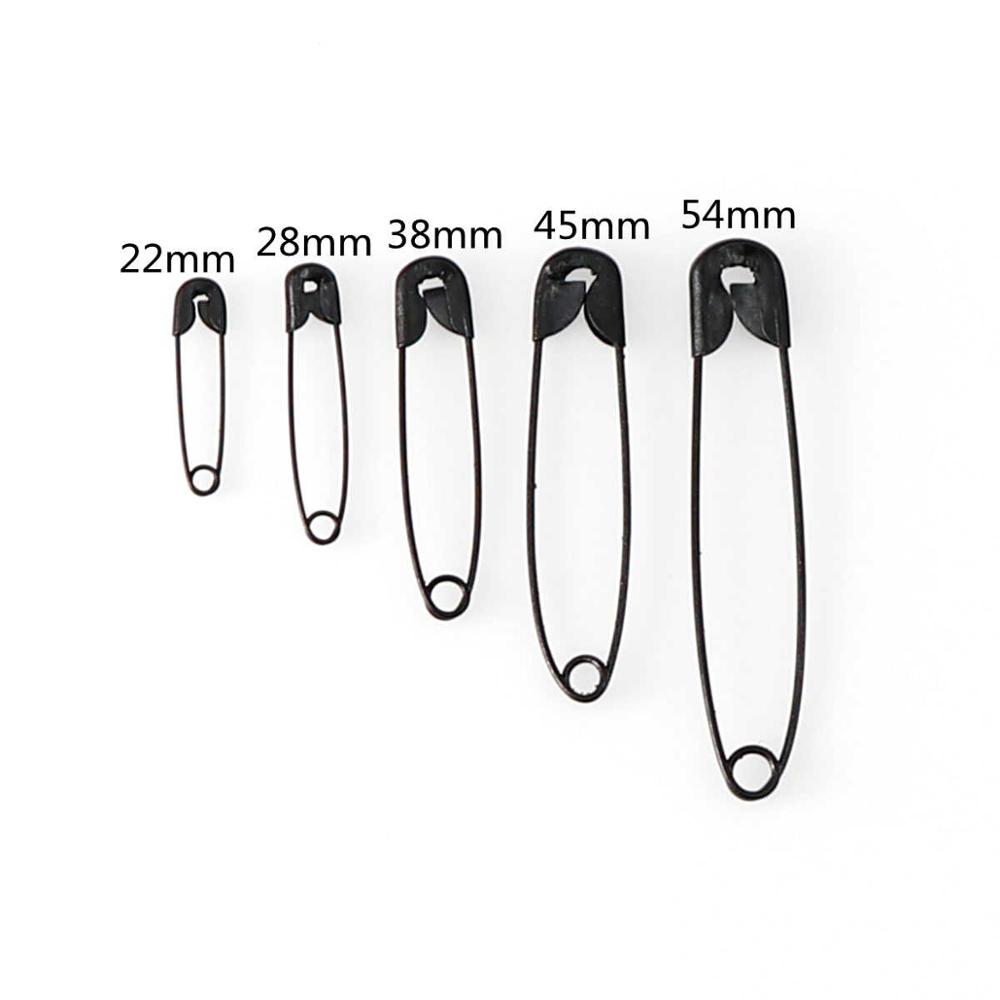 100Pcs Silver/Gold/Black Iron  - Brooch Pin Gold recension och pris