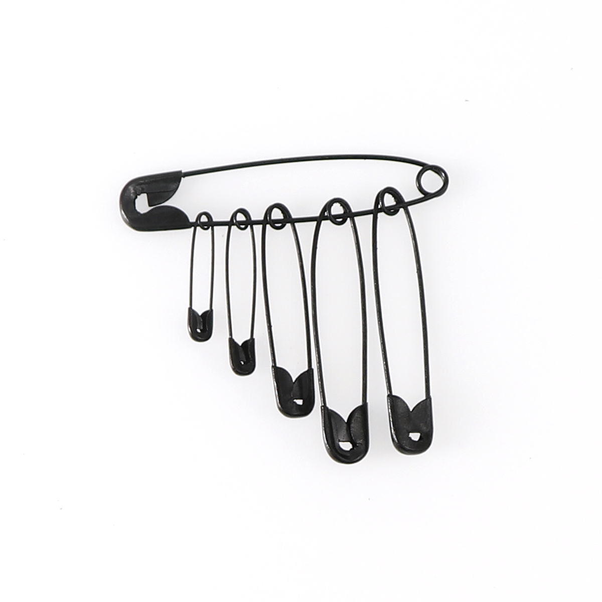 100Pcs Silver/Gold/Black Iron  - Brooch Pin Gold recension och pris