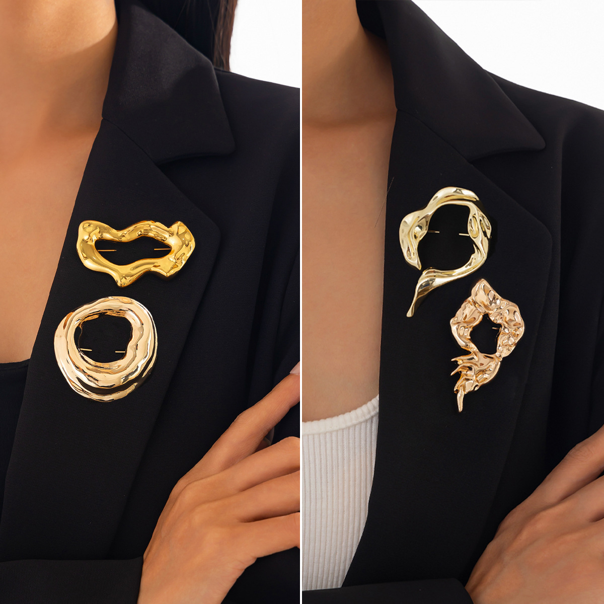 New Fashion Irregular Brooches - Women Accessories Jewelry recension och pris
