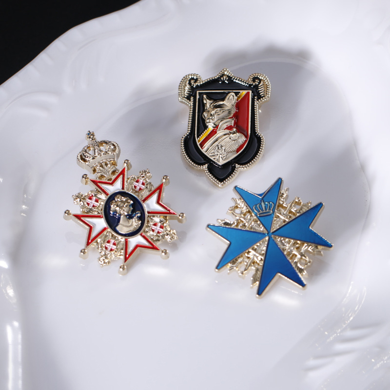 Wholesale of New Popular Metal - Brooch Pin Gold recension och pris