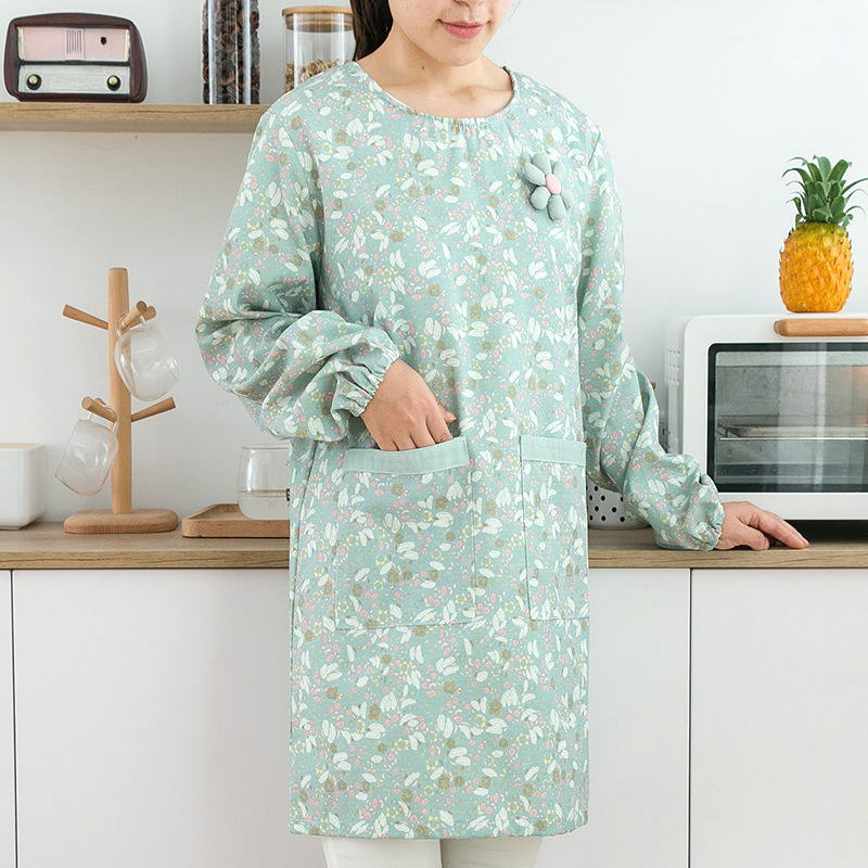 Women's Cotton Long Sleeved Ap - Women Kitchen Accessories recension och pris