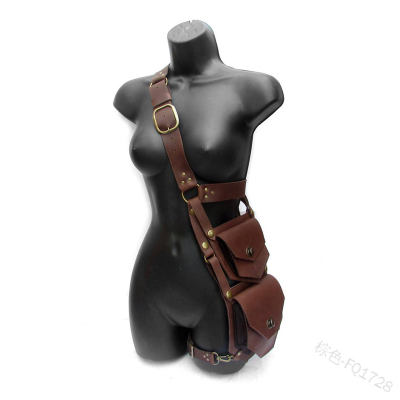 Medieval Pouch Bag Belt Leathe - Women'S Viking Accessories recension och pris