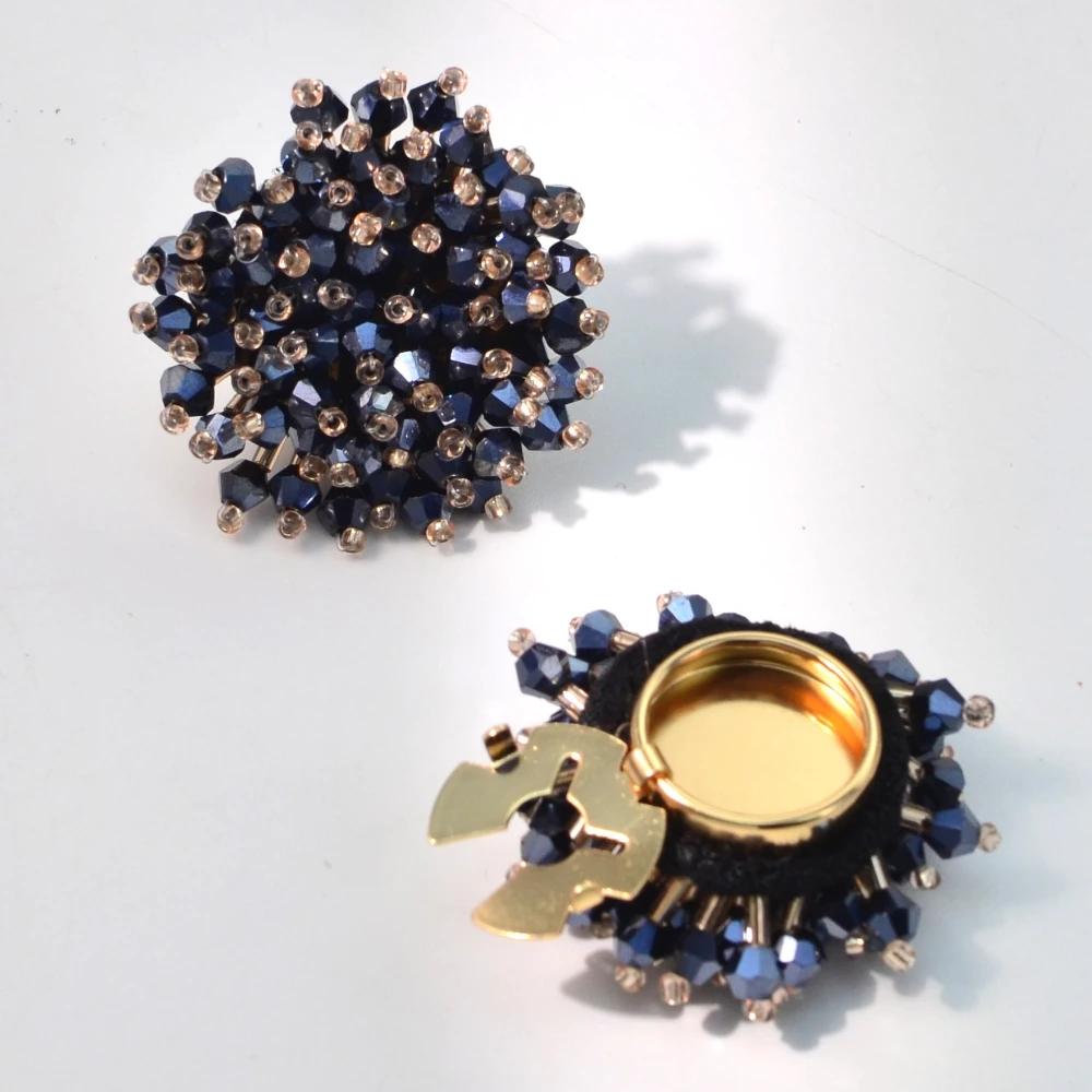 2PCS Elegant Button Covers Han - Women Accessories Jewelry recension och pris