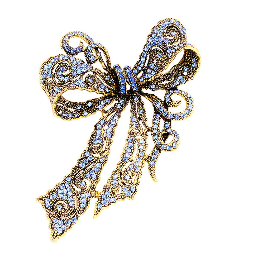 Vintage Bow-Shaped Brooch, Ele - Women'S Accessories For Formal Wear recension och pris