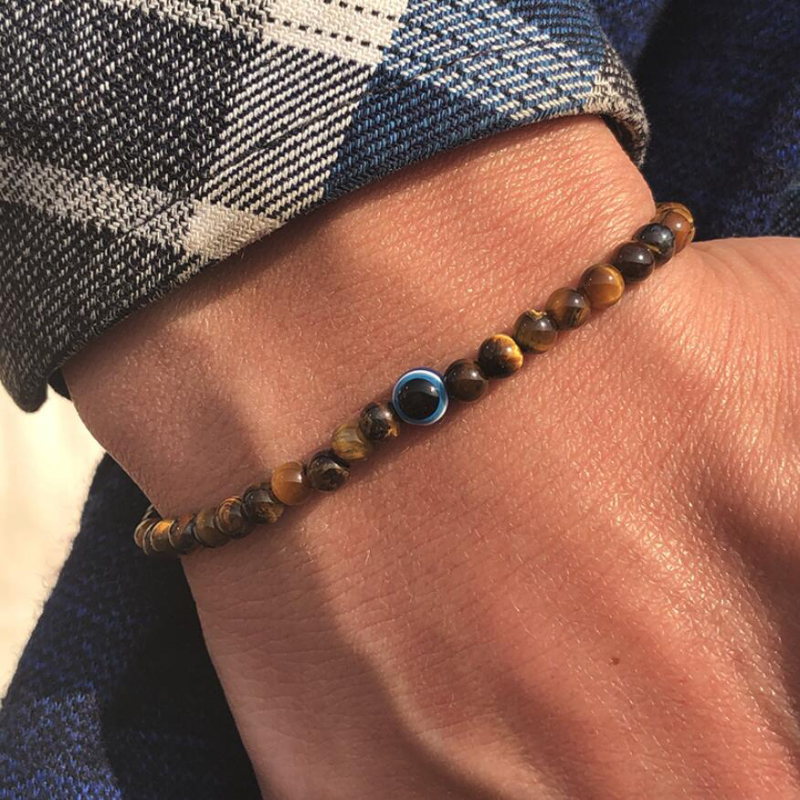 Minimalist Motorbike Bracelet  - Evil Eye Bracelet recension och pris