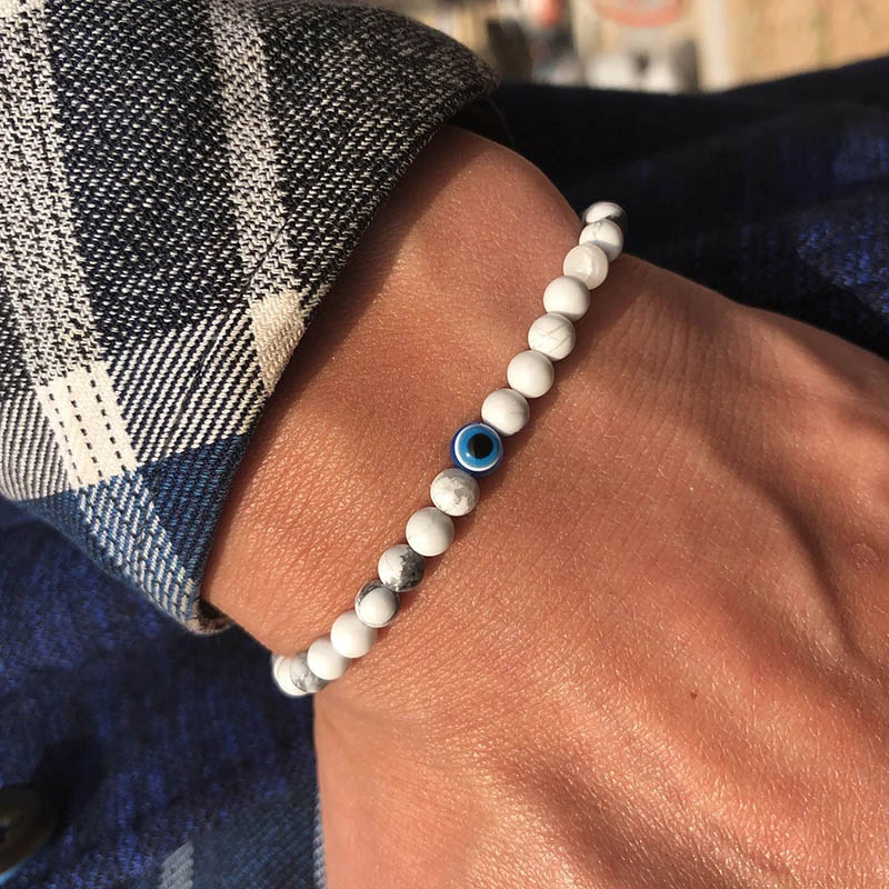 Minimalist Motorbike Bracelet  - Evil Eye Bracelet recension och pris