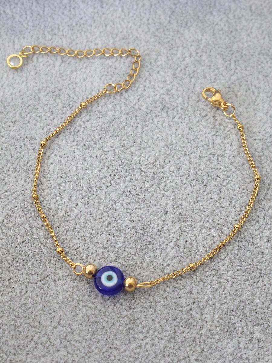 1pc Blue Evil Eye Women's Deli - Evil Eye Bracelet recension och pris