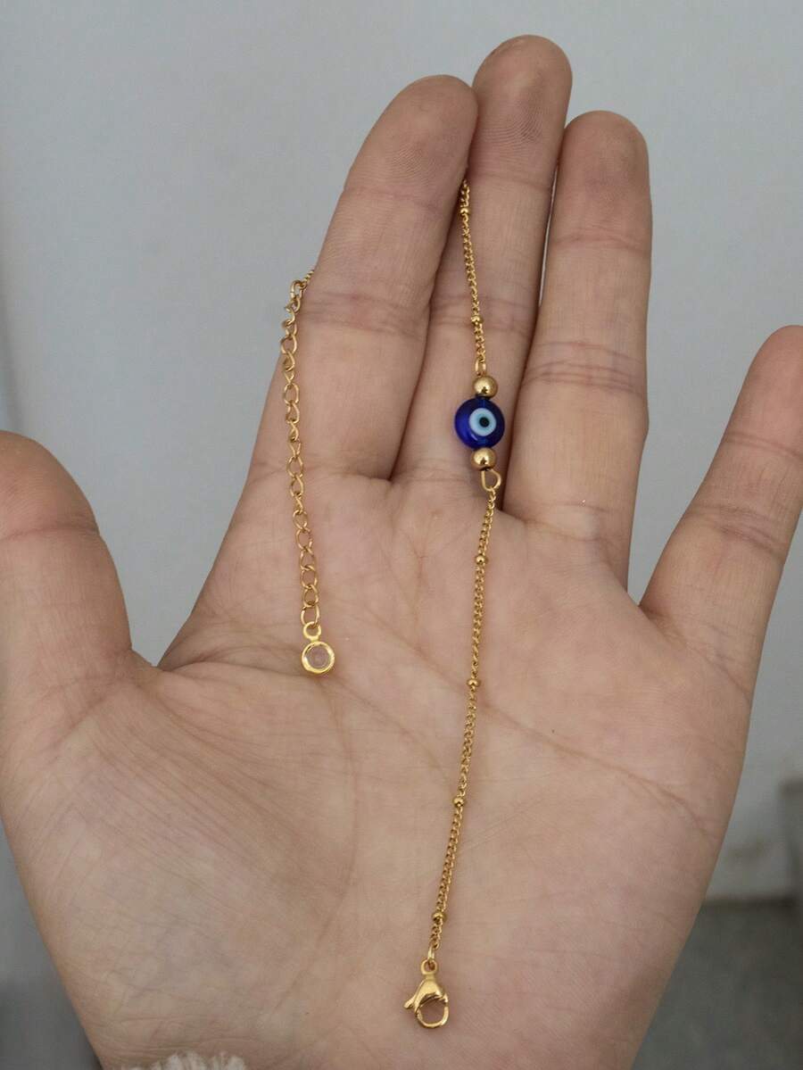 1pc Blue Evil Eye Women's Deli - Evil Eye Bracelet recension och pris