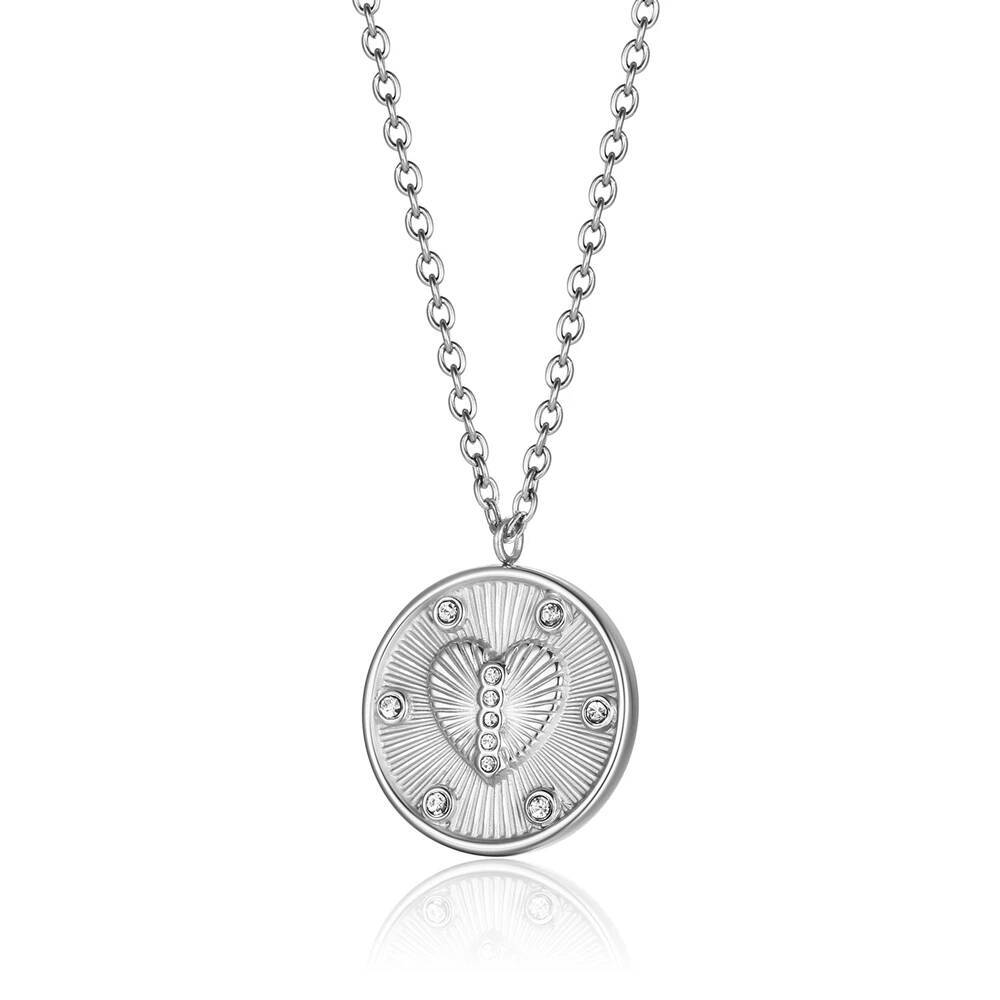 Stainless Steel Women Delicate - Coin Necklace Delicate recension och pris