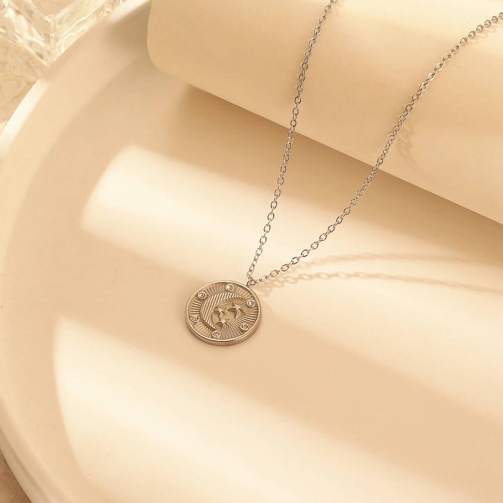 Stainless Steel Women Delicate - Coin Necklace Delicate recension och pris