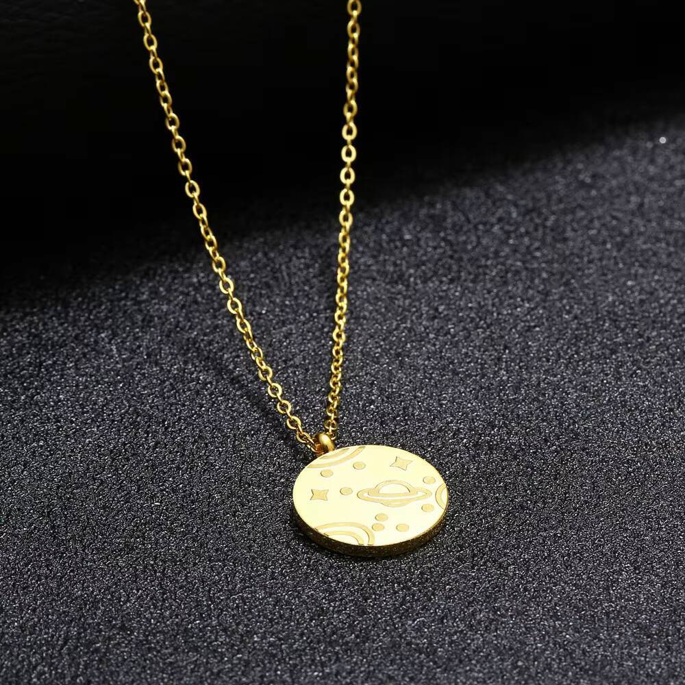 Fashion Delicate Women Coin Wo - Coin Necklace Delicate recension och pris