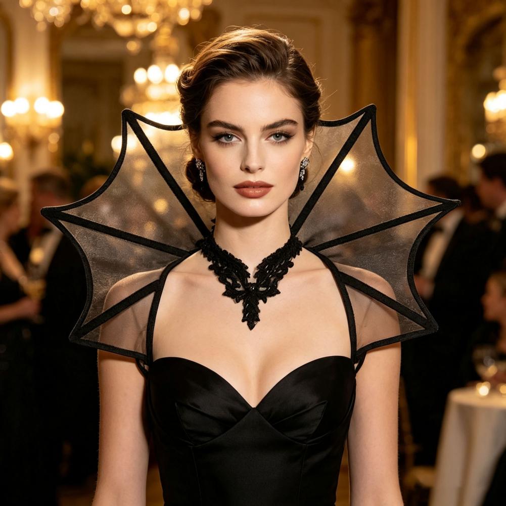 Stand Up Vampire Collar, Gothi - Women'S Vampire Accessories recension och pris