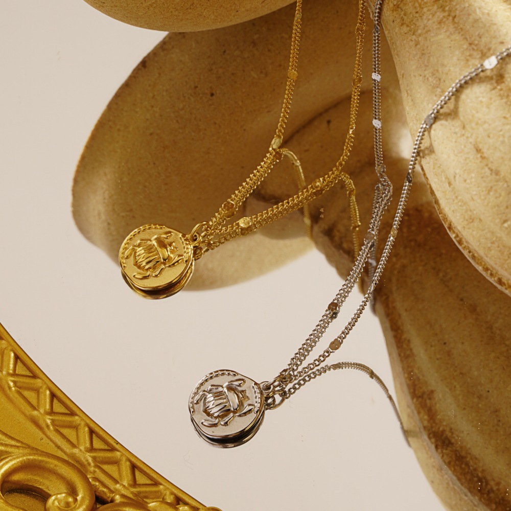 Stainless Steel Women Delicate - Coin Necklace Delicate recension och pris