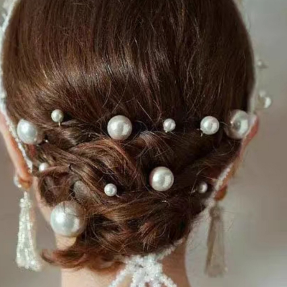 Pearl Crystal Hair Pins Comb S - Women'S Accessories H&M recension och pris