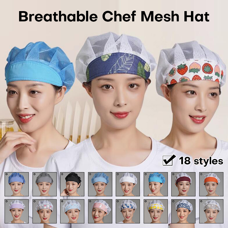 Men Women Chef Hat Dustproof C - Women Kitchen Accessories recension och pris