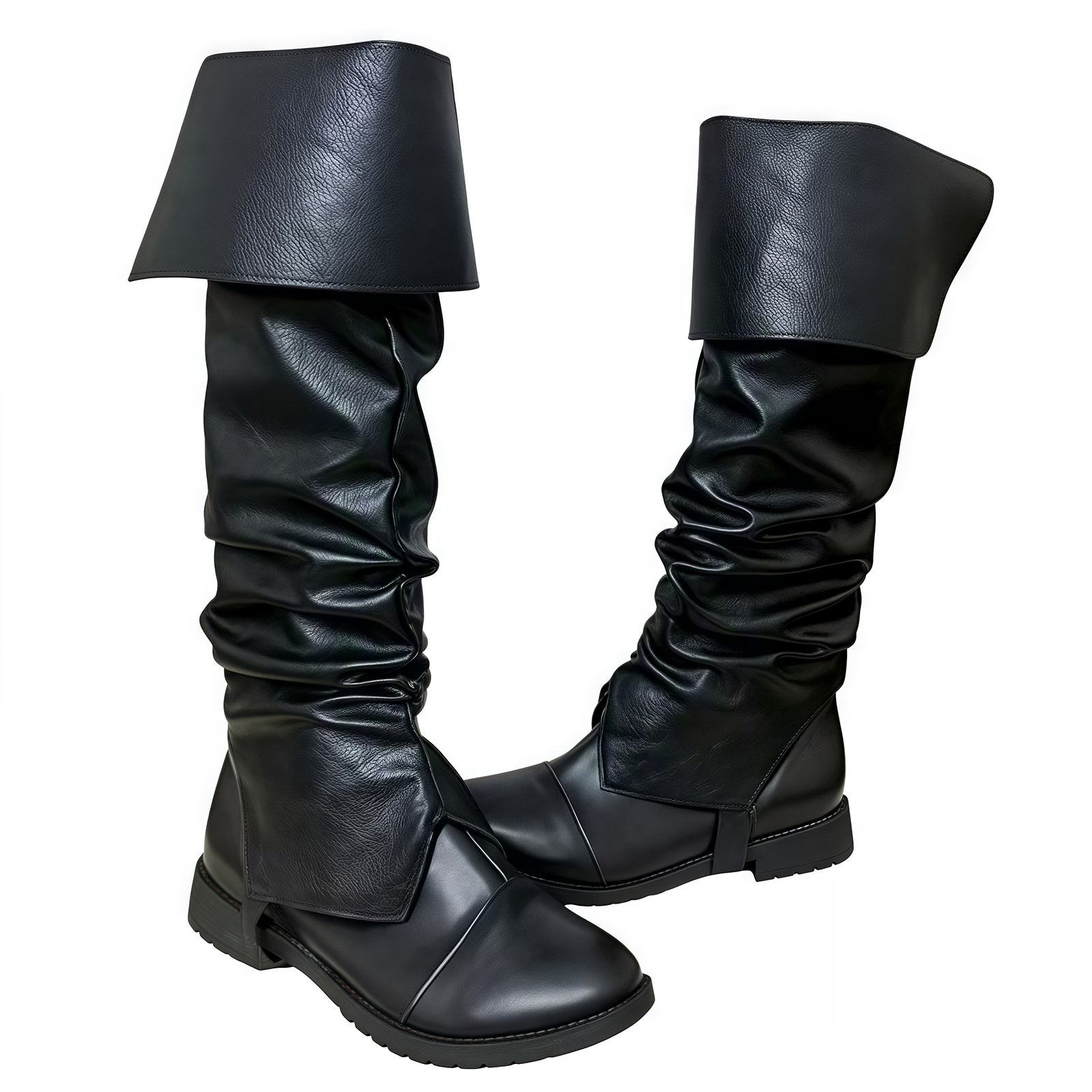Medieval Pirate Boot Covers Ad - Women'S Viking Accessories recension och pris