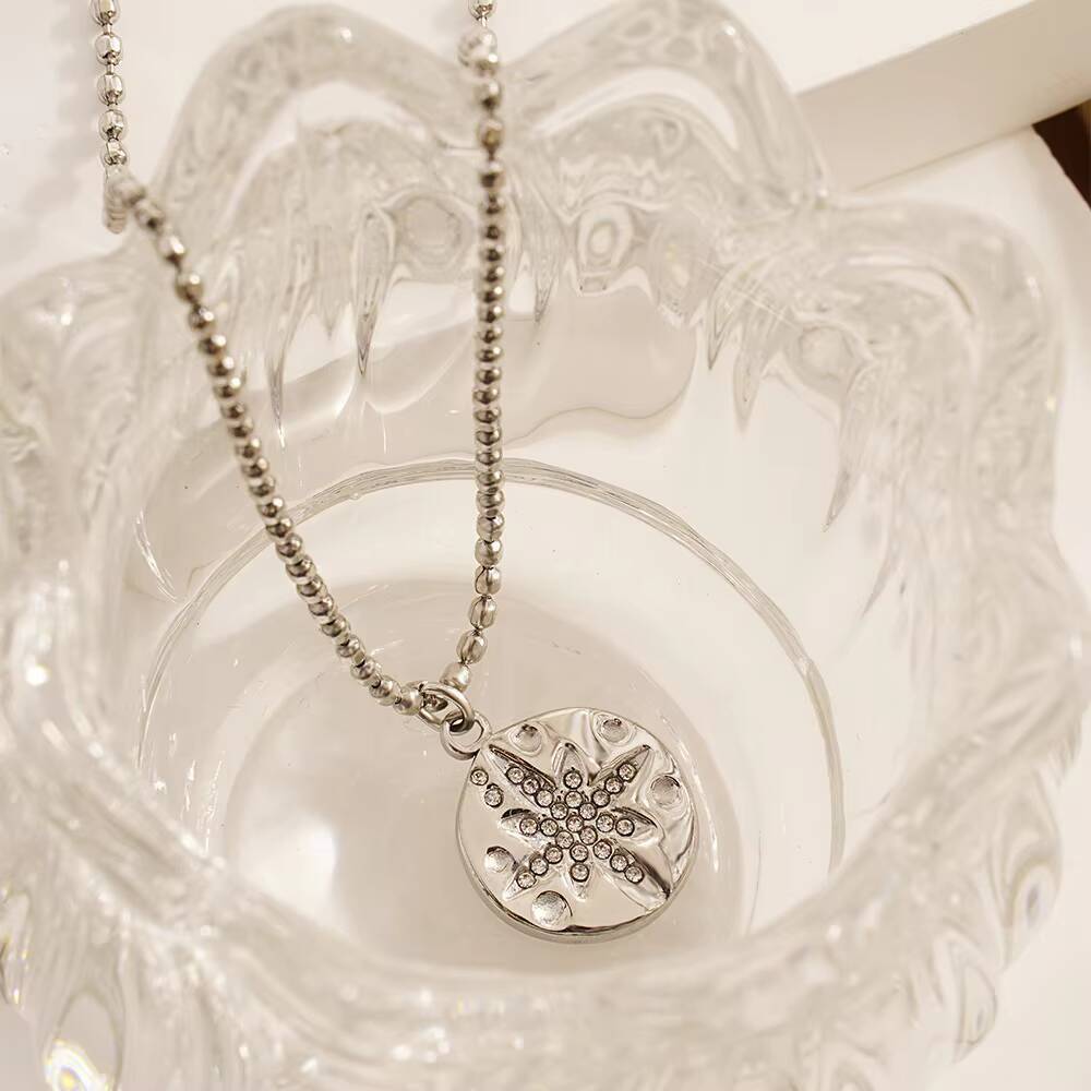 Stainless Steel Women Delicate - Coin Necklace Delicate recension och pris