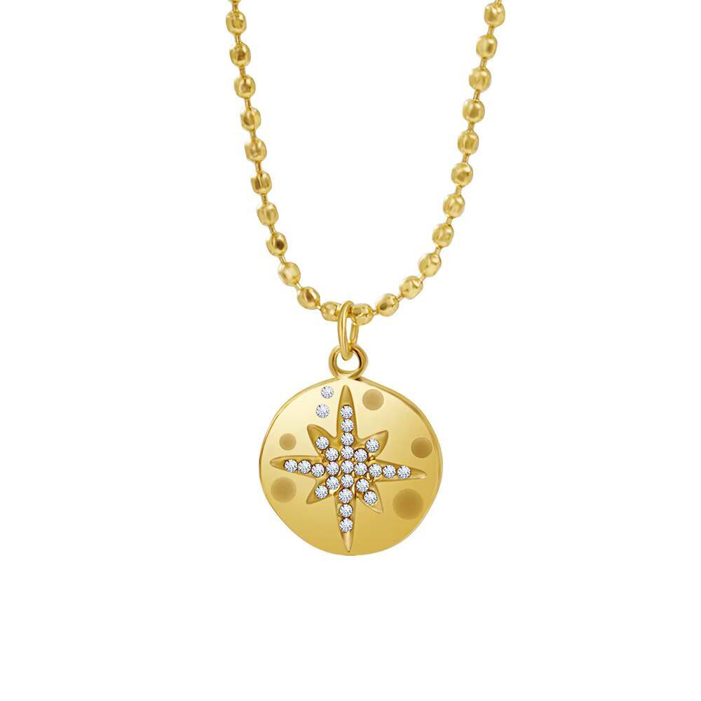 Stainless Steel Women Delicate - Coin Necklace Delicate recension och pris