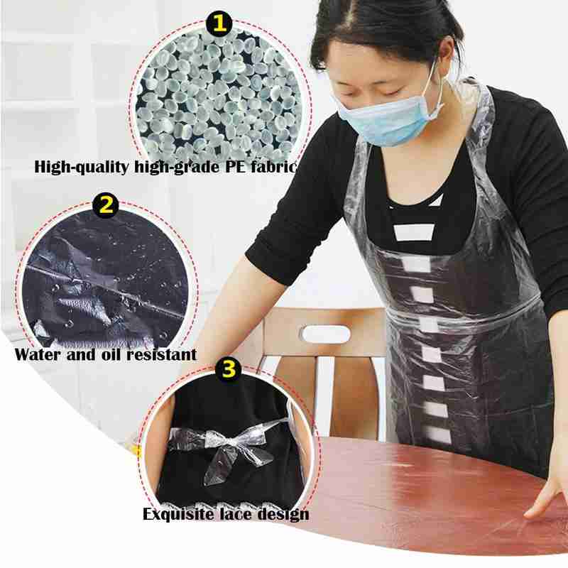 20PCS Disposable Kitchen Apron - Women Kitchen Accessories recension och pris