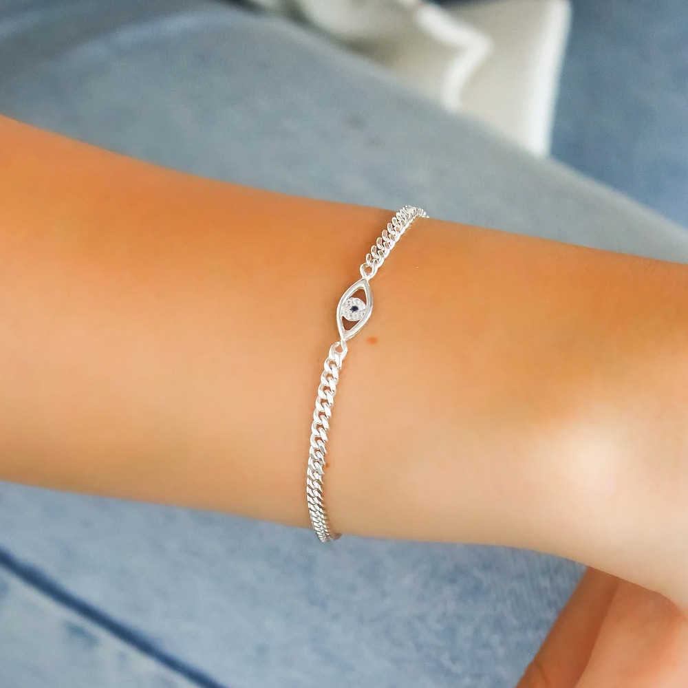 Stonefans Simple Evil Eye Brac - Evil Eye Bracelet recension och pris