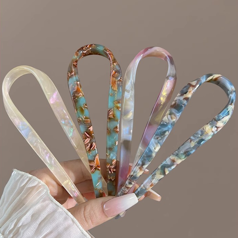 U-Shaped Hair Sticks Acetate A - Women'S Accessories H&M recension och pris