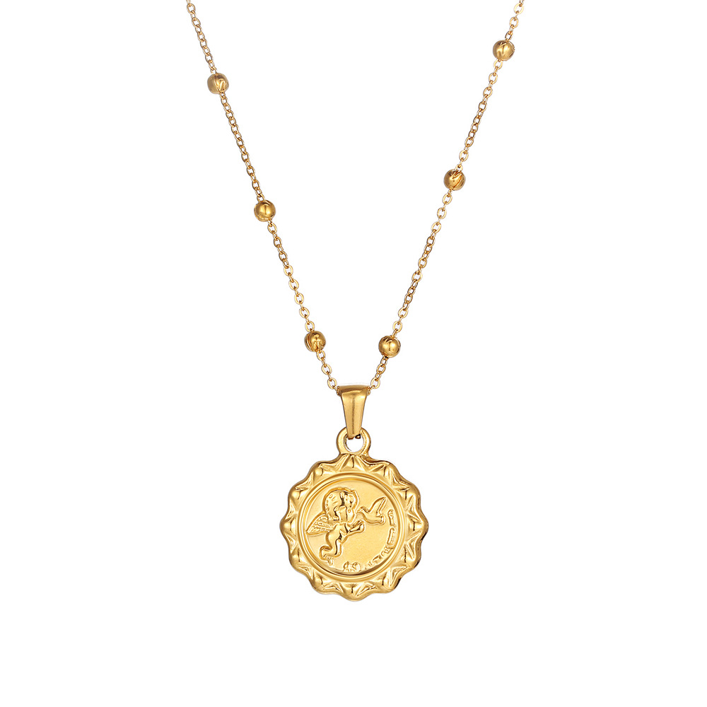 Stainless Steel Women Delicate - Coin Necklace Delicate recension och pris