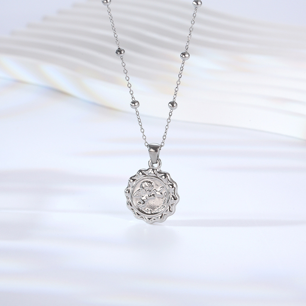 Stainless Steel Women Delicate - Coin Necklace Delicate recension och pris