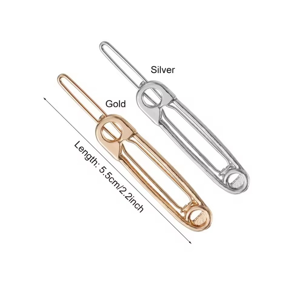 2/4PCS Fashion Gift Gold Silve - Brooch Pin Gold recension och pris