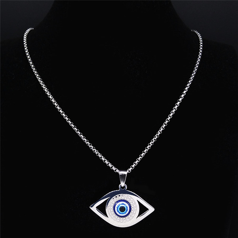 Islam Hamsa Evil Blue Eye Neck - Evil Eye Bracelet recension och pris