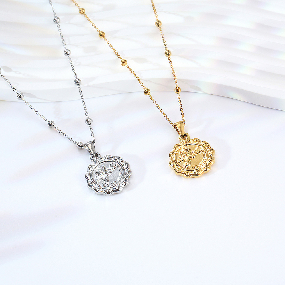 Women Delicate The Angel Cupid - Coin Necklace Delicate recension och pris